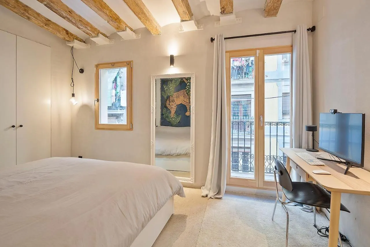 Penthouse With Rooftop Apartment In The Barceloneta - Barcelona