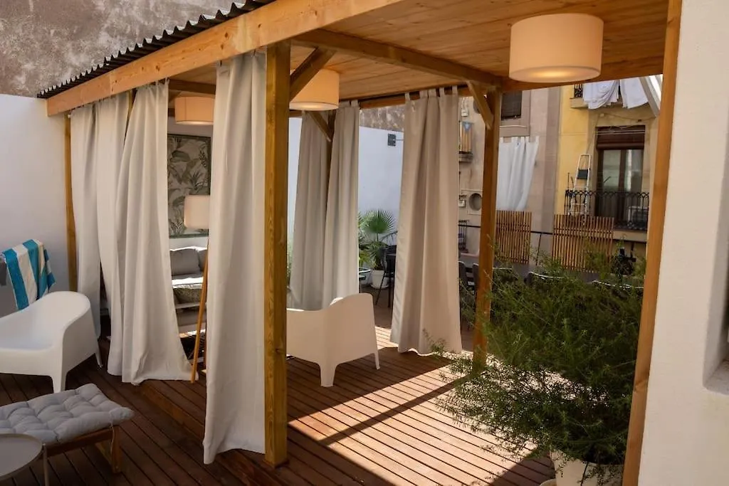 Penthouse With Rooftop Apartment In The Barceloneta - Barcelona