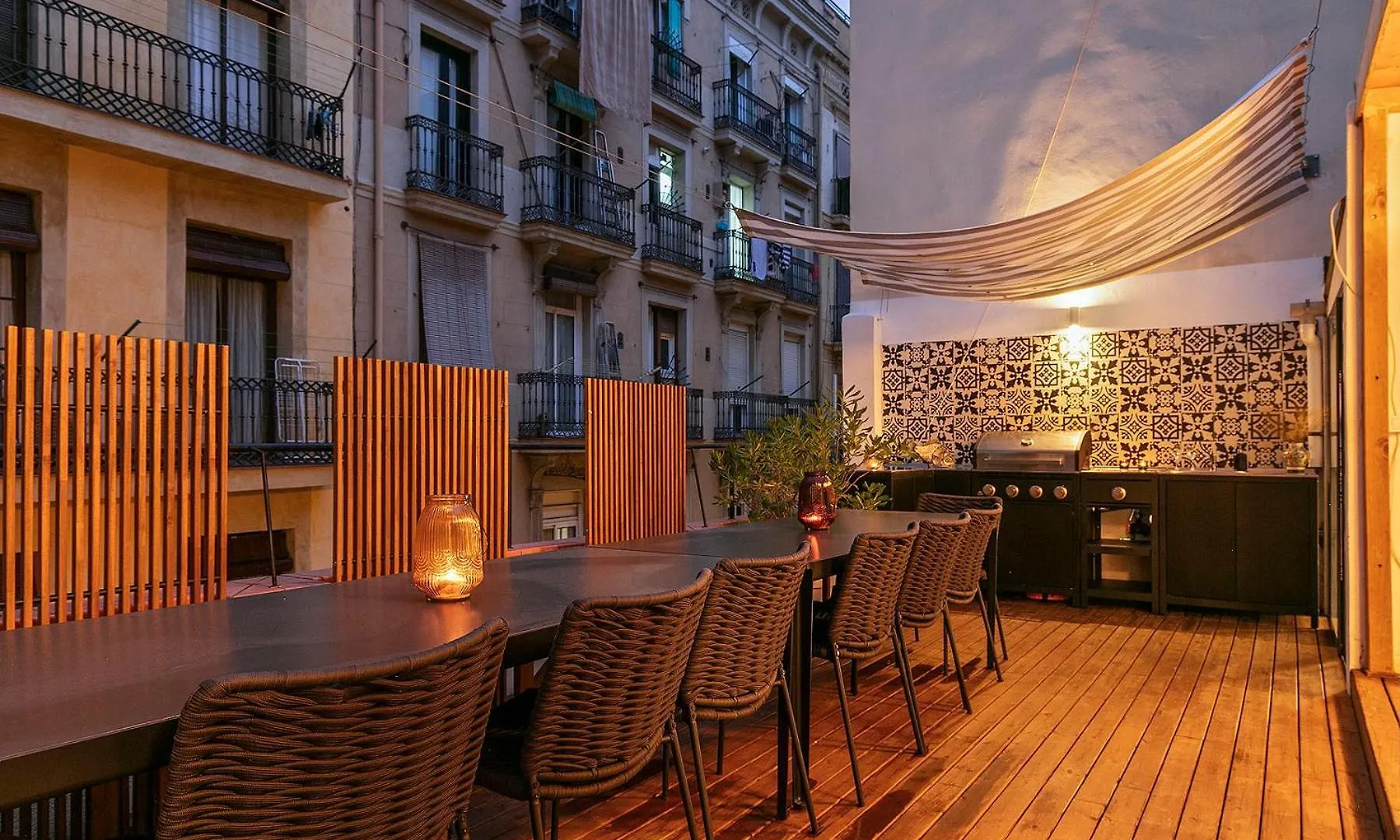 Penthouse With Rooftop Apartment In The Barceloneta - Barcelona